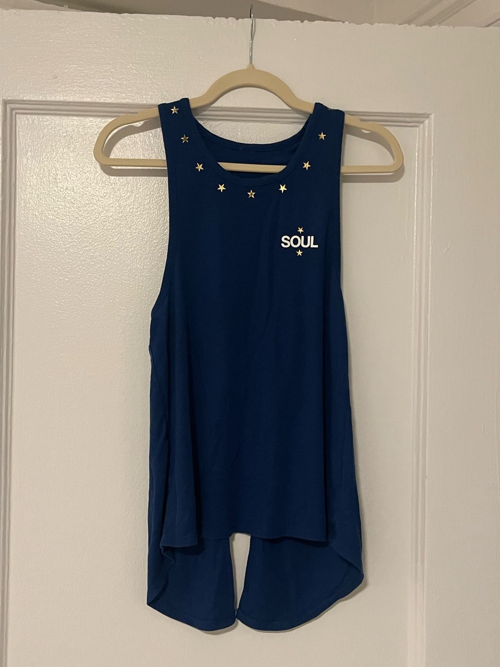SoulCycle Navy Star Tank